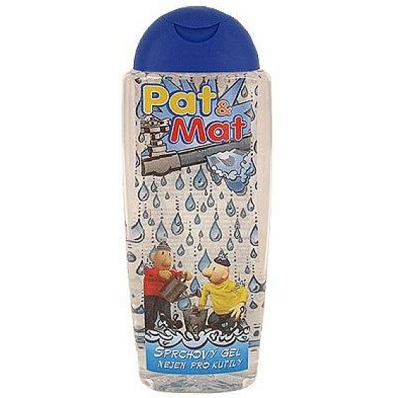 Böhmen Geschenke Kinder Pat und Mat - Klempner Der Geruch von Erdbeeren Duschgel für Kinder 300 ml