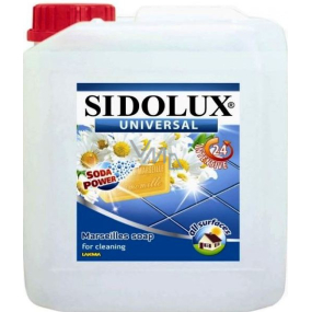 Sidolux Universal Marseille Seifenwaschmittel für alle abwaschbaren Oberflächen und Böden 5 l