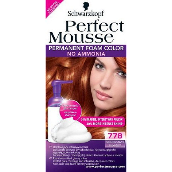 Perfect Mousse Dauerfarbe Haarfarbe 778 Crimson Red