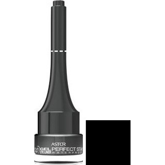 Astor 24h Perfect Stay Gel Liner Wasserdichter Gel Eyeliner 001 Schwarz 3 g