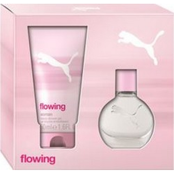 Puma Flowing Woman Eau de Toilette 20 ml + Duschgel 50 ml, Geschenkset