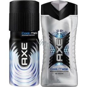Axe Cool Metal Deodorant Spray für Männer 150 ml + Duschgel 250 ml, Kosmetikset Axe Cool Metal Deodorant Spray für Männer 150 ml + Duschgel 250 ml, Kosmetikset