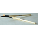 Sei schick! Professional White B 18 Kosmetikpinsel mit synthetischen Borsten für Augenbrauen 14,6 cm
