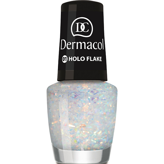 Dermacol Nagellack mit Effekt Nagellack mit Effekt 01 Holo Flake 5 ml