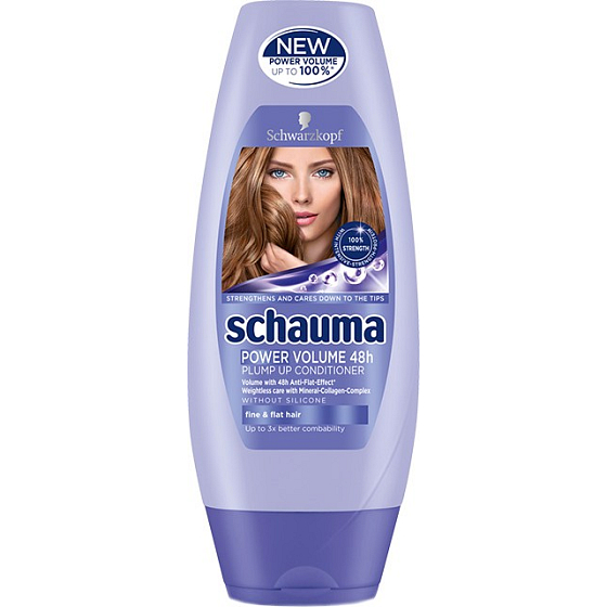 Schauma Power Volume 48h Balsam für ein größeres Volumen an feinem und verwirrtem Haar 200 ml