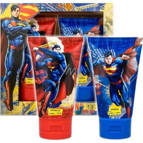 Superman Haarshampoo für Kinder 150 ml + Duschgel 150 ml, Kosmetikset
