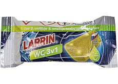 Larrin plus 3v1 Citrus Fresh WC Block, Nachfüllpackung, Duft von Zitrone, 40 g