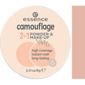 Essence Camouflage 2in1 Puder und Make-up 40 Honey Beige 9 g