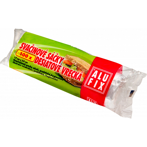 Alufix Snackbeutel rollen 17 x 26 cm, 100 Stück