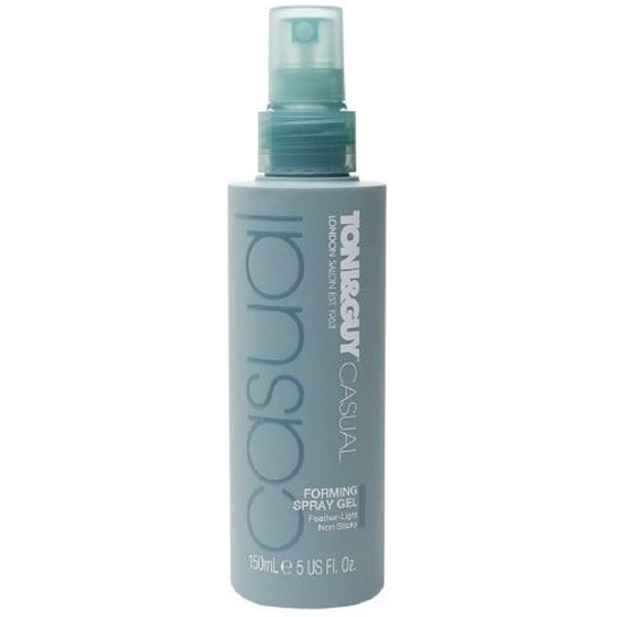 Toni & Guy Casual Forming Gel zur Definition und Form des Haares 150 ml Spray