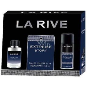 La Rive Extreme Story Eau de Toilette für Männer 75 ml + Deodorant Spray 150 ml, Geschenkset