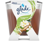 Glade Bali Sandalwood & Jasmine Sandalwood aus Bali und Jasmin duftende Kerze Brenndauer bis zu 30 Stunden 70 g