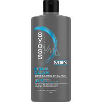 Syoss Men Clean & Cool Shampoo für normale bis fettige Haare, 440 ml