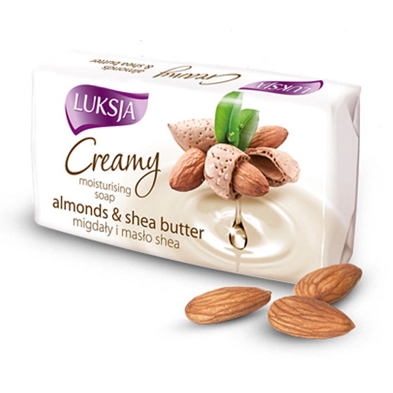 Luksja Mandel & Sheabutter - Mandel und Sheabutter Toilettenseife 90 g