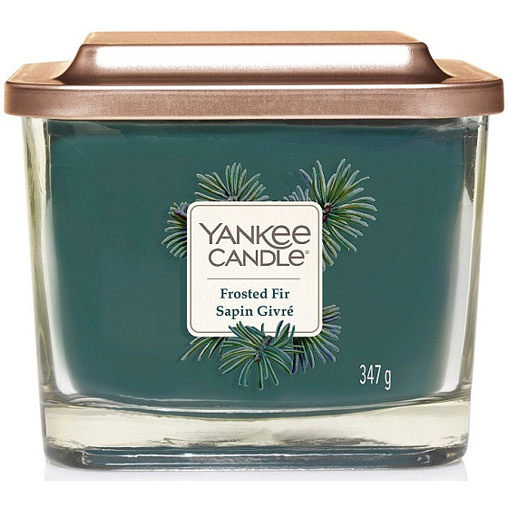 Yankee Candle Frosted Fir - Elevation Mittlere Sojabohnenkerze Sojabohnen-Duftkerze 347 g