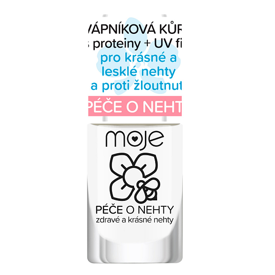Meine Nagelpflege für schöne und glänzende Nägel und gegen Vergilbung 02 Calciumbehandlung mit Proteinen + UV-Filter 6 ml