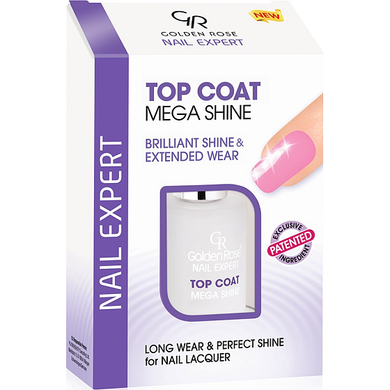 Golden Rose Nail Expert Decklack Mega Shine Nagellack 04 11 ml