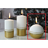 Lima Aroma Linie Kerze Goldkugel 80 mm 1 Stück