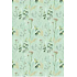 Ditipo Geschenkpapier 70 x 100 cm Grünes Menthol mit Blumen 2 Blatt