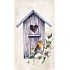 Bohemia Gifts Aromatische Duftkarte Vogel zarten und reinen Duft 11 x 6,3 cm