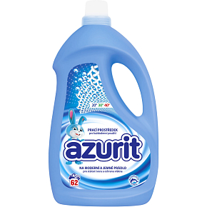 Azurit Waschgel für moderne und feine Wäsche 62 Waschladungen, 2480 ml