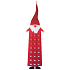 Adventskalender Filz Elf rot 124 cm