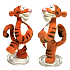 Disney Winnie the Pooh Mini Figur - Tigger stehend mit geschlossenem Mund, Pfoten verbunden 1 Stück, 5 cm