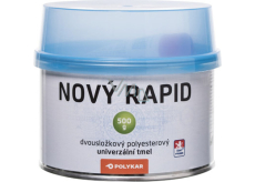 Polykar Nový Rapid univerzální dvousložkový tmel, 500 g