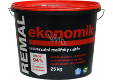 REMAL Ekonomik univerzální malířská barva na zeď, 25 kg