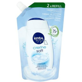Nivea Creme Soft, sprchový gel, náhradní náplň, 500 ml Nivea Creme Soft, sprchový gel, náhradní náplň, 500 ml