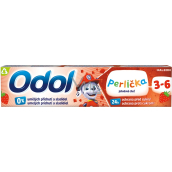 Odol Perlička Zahncreme für Kinder, Geschmack Erdbeere, 3-6 Jahre, 50 ml