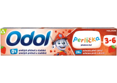 Odol Perlička zubní pasta pro děti, příchuť jahoda, 3-6 let, 50 ml