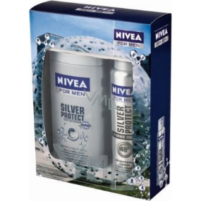 Nivea Men Kazsilverl Duschgel 250 ml + Antitranspirant Spray 150 ml Kosmetikset