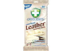 Green Shield Reinigungsfeuchttücher für Leder und Kunstleder, 50 Stk.
