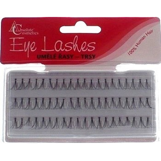 Absolute Cosmetics Eye Lahes Medium Künstliche Klebebündel 14110-M schwarz 60 Bündel