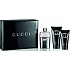 Gucci Guilty für Homme Eau de Toilette 90 ml + Aftershave 75 ml + Duschgel 50 ml, Geschenkset