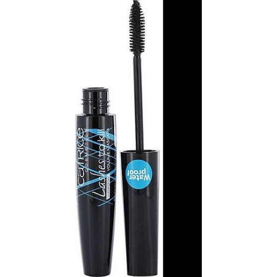 Catrice Lashes gegen falsche Wimpern Volume Waterproof Mascara 010 Black 10 ml