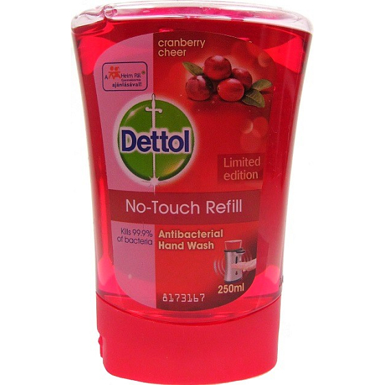 Dettol Cranberry Cheer Seife für berührungslose Spenderfüllung 250 ml