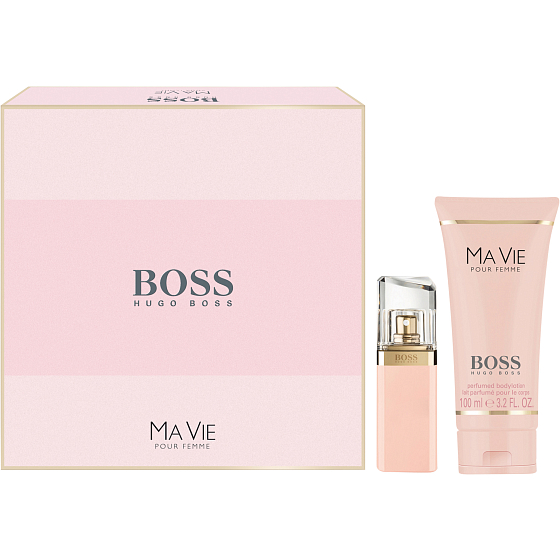 Hugo Boss Ma Vie für Femme parfümiertes Wasser 30 ml + Körperlotion 100 ml, Geschenkset