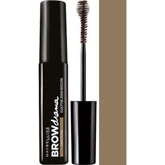 Maybelline Brow Drama Sculpting Brow Augenbrauen Mascara Dunkelblond 7,6 ml