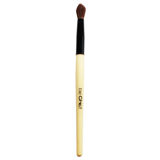 Sei schick! Professional White B 12 kosmetische Augenpinsel rund mit natürlichen Ponyhaar 17 cm