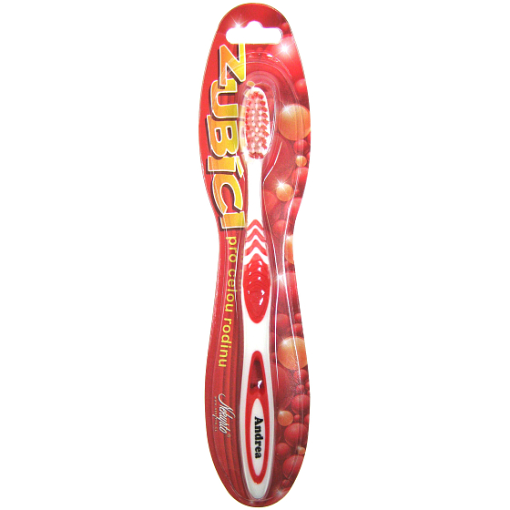 Nekupto Zubíci weiche Zahnbürste namens Andrea 1 Stück
