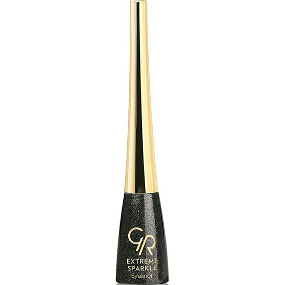 Golden Rose Extreme Sparkle Eyeliner Augenliner 102 Schwarz 5,5 ml