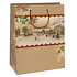 Ditipo Geschenk Kraftbeutel 22 x 10 x 29 cm Village