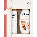 Dove Purely Pampering Nourishing Duschgel SG 250 ml + Powder Soft Antitranspirant Spray 150 ml, Kosmetikset