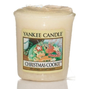 Yankee Candle Christmas Cookie - Duftkekse nach Weihnachtsplätzchen 49 g