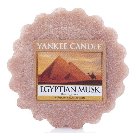 Yankee Candle Egyptian Musk - Ägyptischer Moschus Duftwachs für Duftlampe 22 g