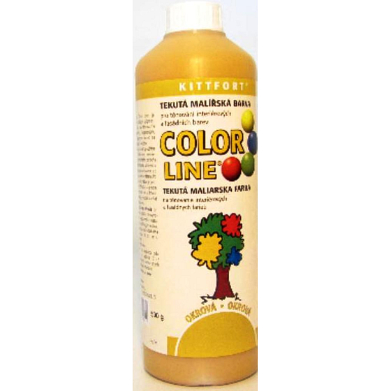 Kittfort Color Line Flüssiglack Ocker 500 g