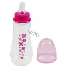 Erste Schritte Sterne 0+ Baby Blumenflasche, rosa 250 ml