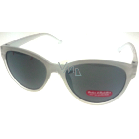 Dudes & Dudettes Weiße Party-Sonnenbrille für Kinder mit Herzen DD16008